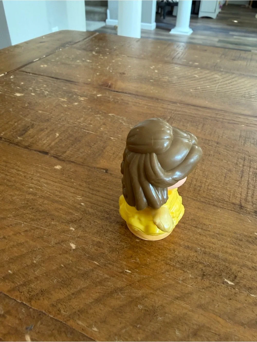 Fisher Price Little People Belle with Phillipe book as is